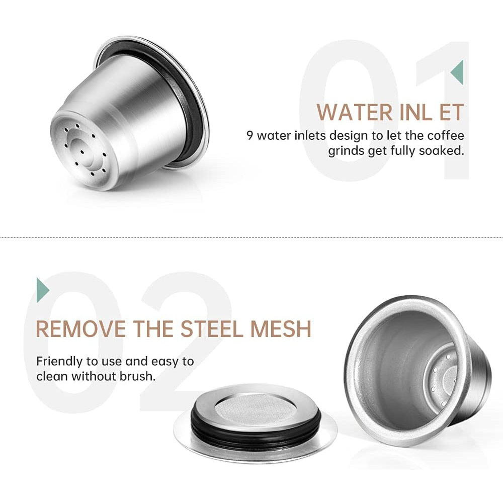 Reusable Coffee Pod for Nespresso (Refillable)