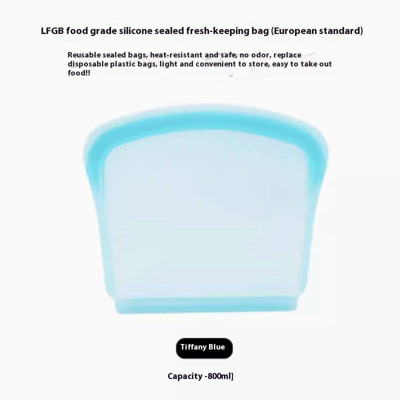 Reusable Silicone Food Storage Bags