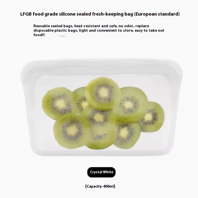 Reusable Silicone Food Storage Bags