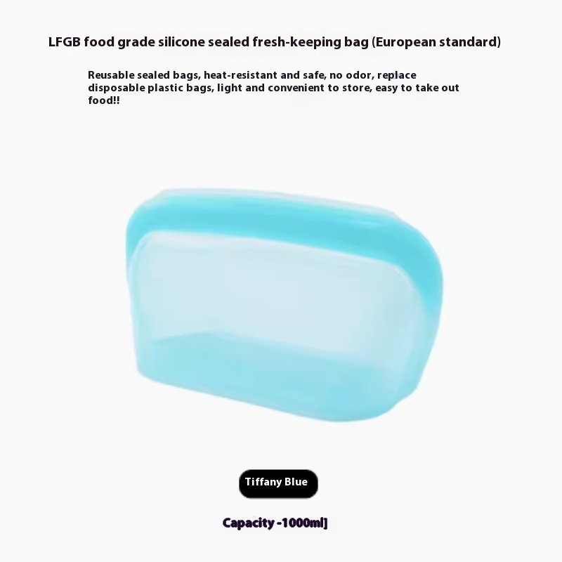 Reusable Silicone Food Storage Bags
