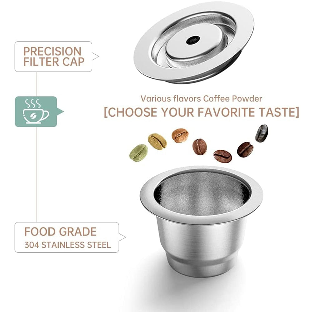 Reusable Coffee Pod for Nespresso (Refillable)