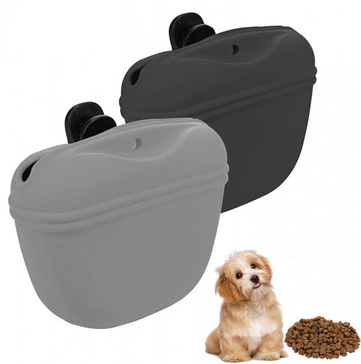 Silicone Dog Treat Pouch with Clip