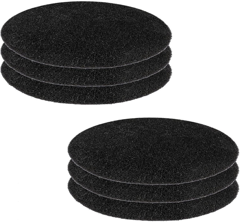 Kitchen Compost Bin Filters - 6-Pack Replacement Countertop Compost Bin Filters - Round 6.7 Inches