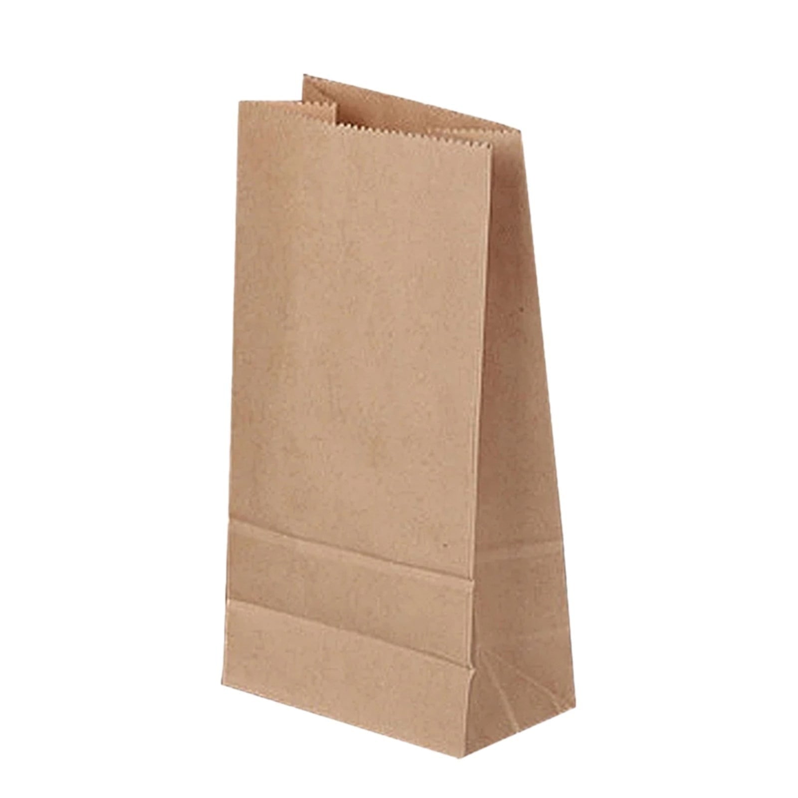JWDX Food Storage Clearance, 50Pcs Paper Sandwich Bags Kraft Brown 50 Pack Biodegradable and Compostable Food Grade Paper Bags Natural Kraft Paper Stock Bags for Cookies Sandwiches As shown