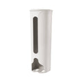1 Storage Box Grocery Bag Holder Wall Mount Garbage Storage Bag Dispenser Hanging Can with Cover Kitchen Bag Holder Dispenser for Bags One Size A