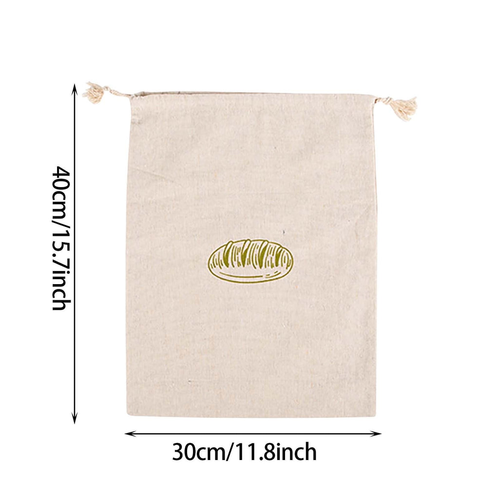 Clearance School Supplies! JWDX Linen Bread Bag Reusable Bread Bag 1Pc, 1Pc Linen Bread Bag Reusable Bread Drawstring Bag Cotton Bread Bag (Include: 1Pc Bread Bag) Clearance Sale A