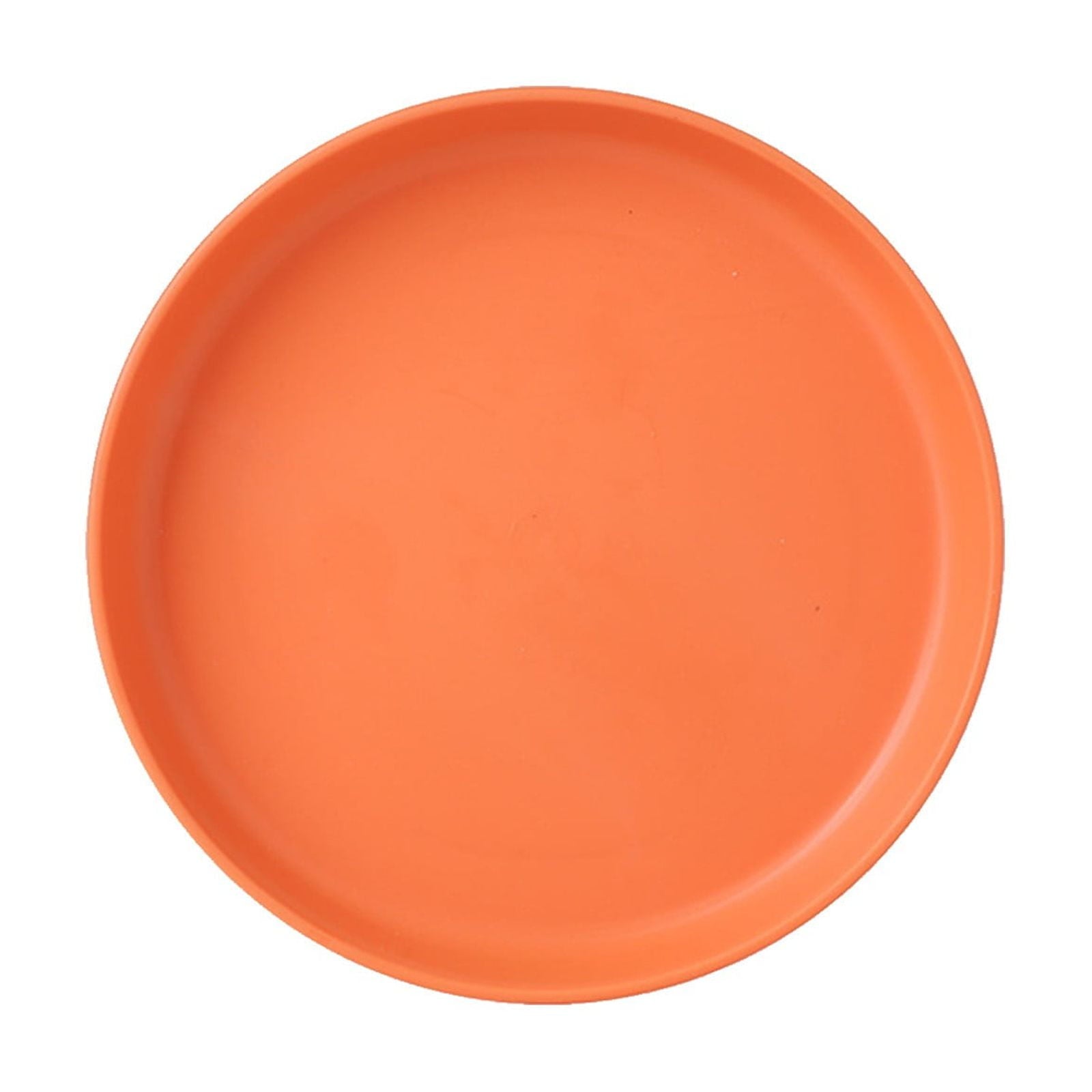 1Pcs Lightweight Mini Plastic Plates, Spit Bone Dishes ,Unbreakable Dinner Dishes Plates,Reusable Plate Dishwasher Microwave Safe, Dinner Plates, Plastic Plates Reusable,Easy To Clean,Green Blue