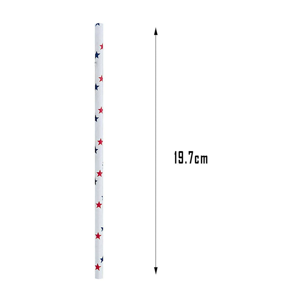 100Pcs Paper Disposable Straws, Red and White Striped Paper Straws, Biodegradable Disposable Drinking Straws for Smoothie, Brithday, New Year, Party Decoration Supplies Green
