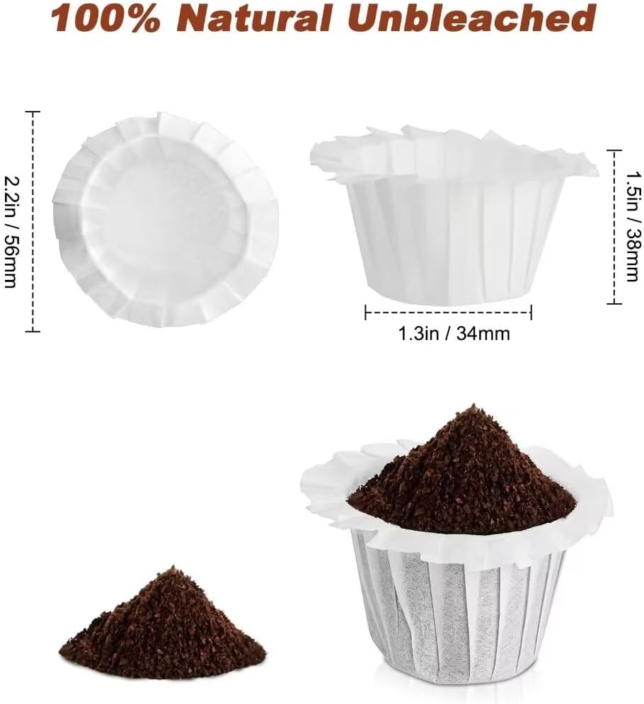 Paper Filters for Reusable K-Cups (300)