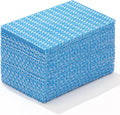 Reusable Cleaning Towels, Multi-Purpose Handy Towel, Blue Handi Wipe Reusable Cloths, Disposabel Dry Kitchen Wipes, Dish Cloths, Durable, Absoebent,Dry Quickly, 50 Count