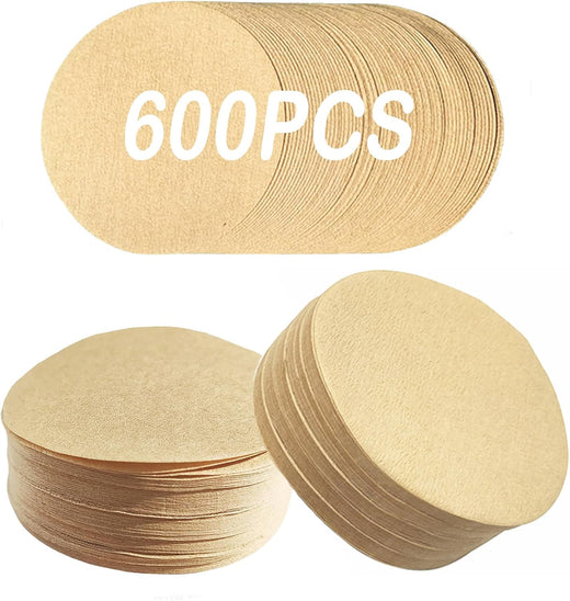 Unbleached Paper Coffee Filters (600 Pack)