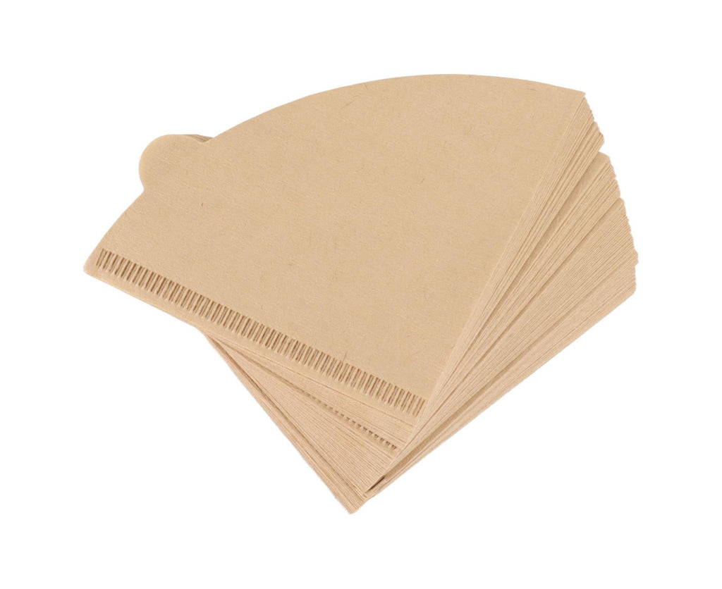 100PCS Cone Coffee Filter Paper, Replacement for 1-2 Cup Disposable Coffee Dripper Fiber Filters