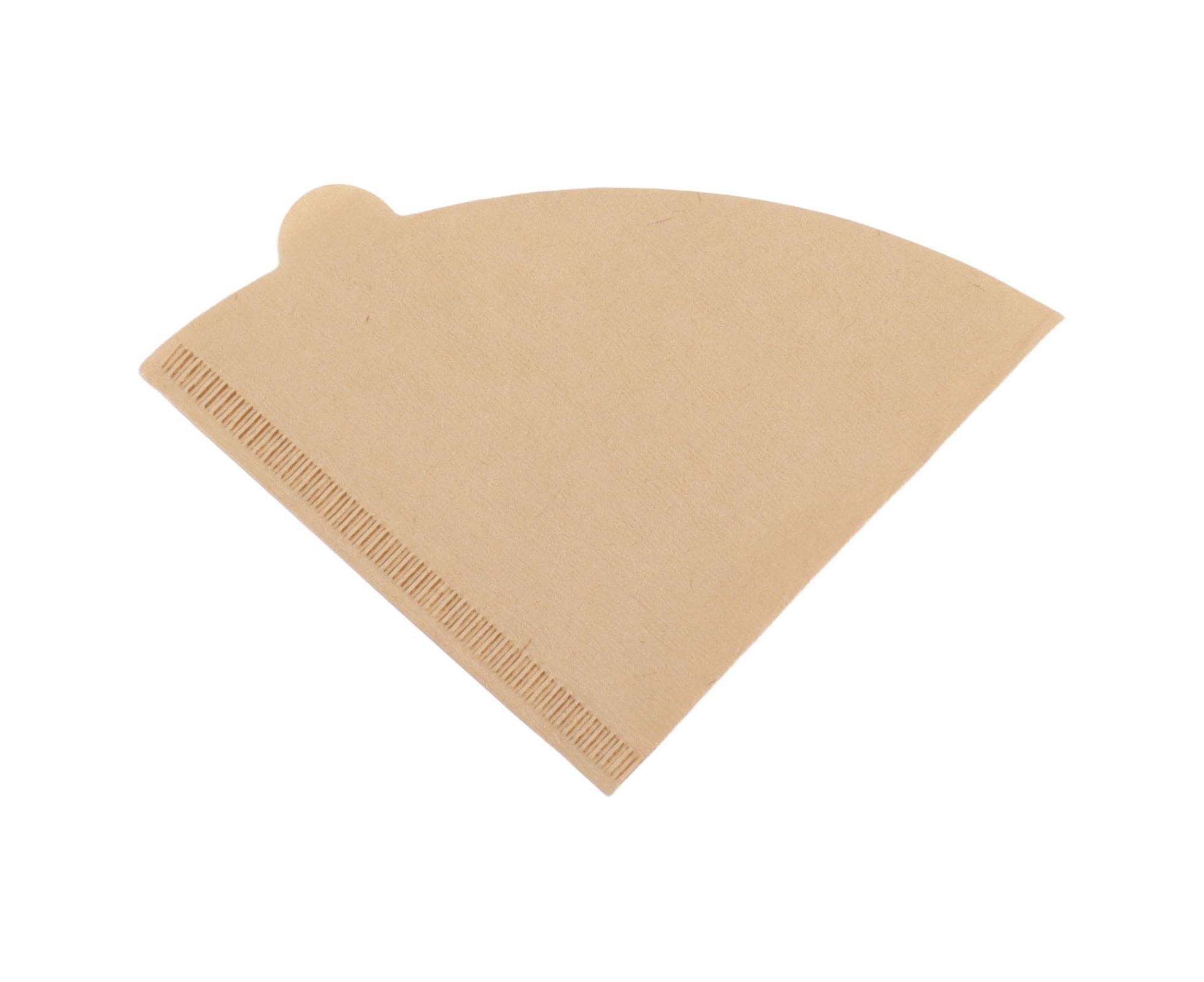 100PCS Cone Coffee Filter Paper, Replacement for 1-2 Cup Disposable Coffee Dripper Fiber Filters