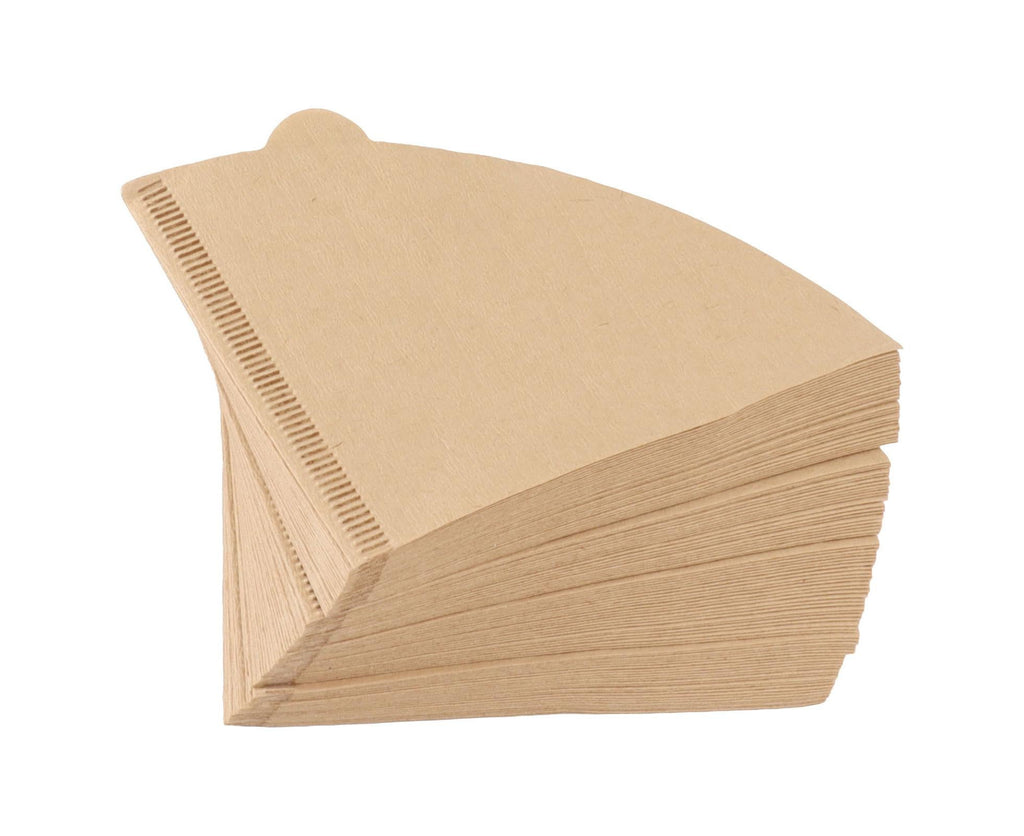 100PCS Cone Coffee Filter Paper, Replacement for 1-2 Cup Disposable Coffee Dripper Fiber Filters