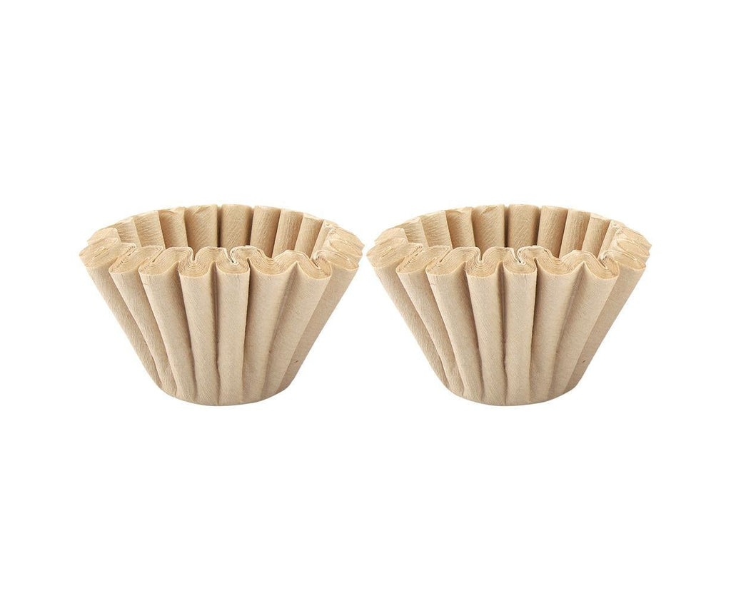 50pcs Disposable Wood Fiber Coffee Filters, Cup Replacement (S)