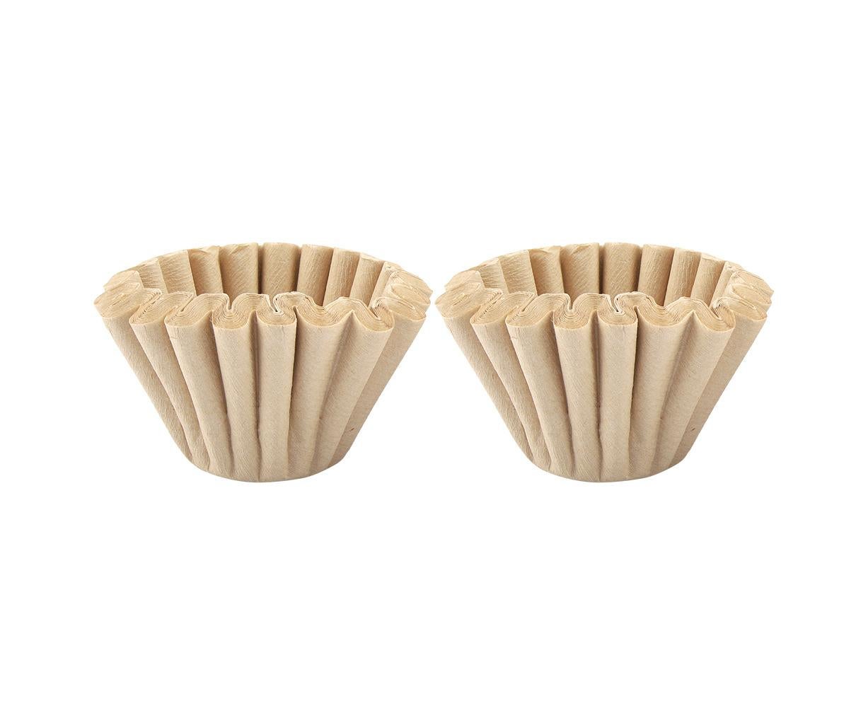 50pcs Disposable Wood Fiber Coffee Filters, Cup Replacement (S)
