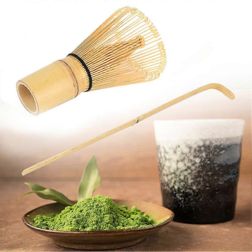 Bamboo Matcha Whisk Set (3-Piece)