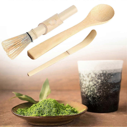 Bamboo Matcha Making Set (4-Piece)