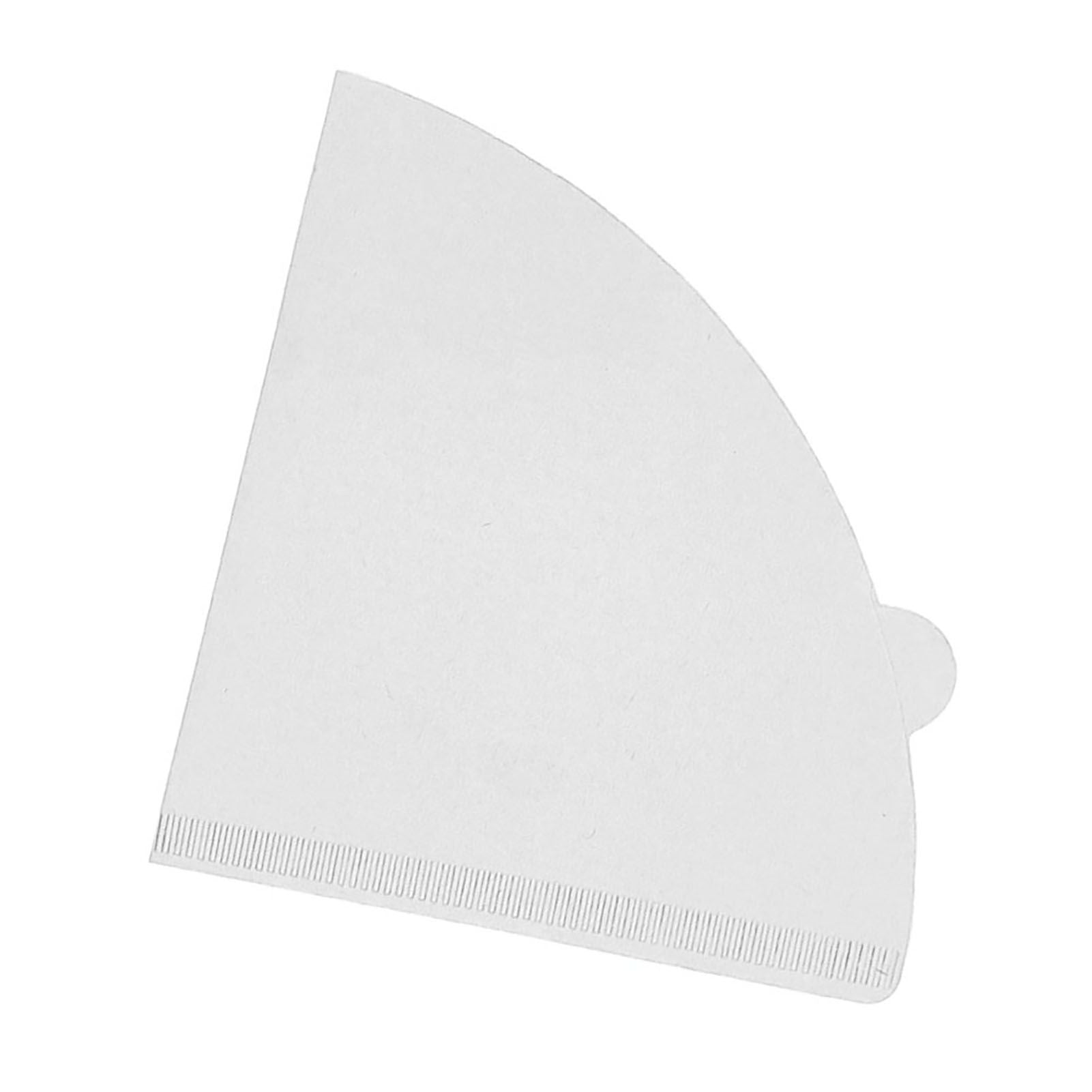100 Pieces Filter Cone Coffee Filters 2 to 4 Cup Natural Disposable Coffee Filter Paper for Home Cafe