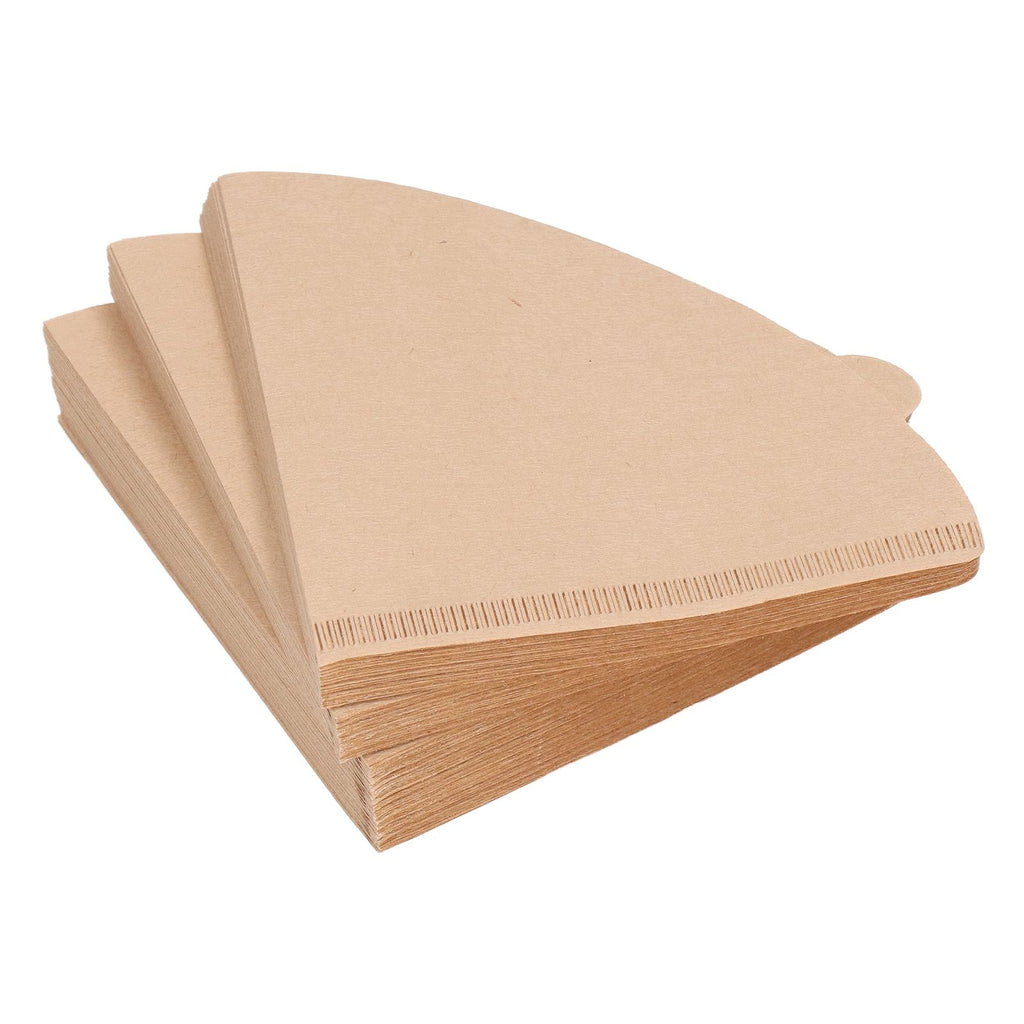 100PCS Coffee Filter Paper Cone Shaped Disposable Coffee Strainer Paper Natural Filter Paper AccessoryV40 10.5x10x2.3 cm / 4.1x3.9x0.9 In