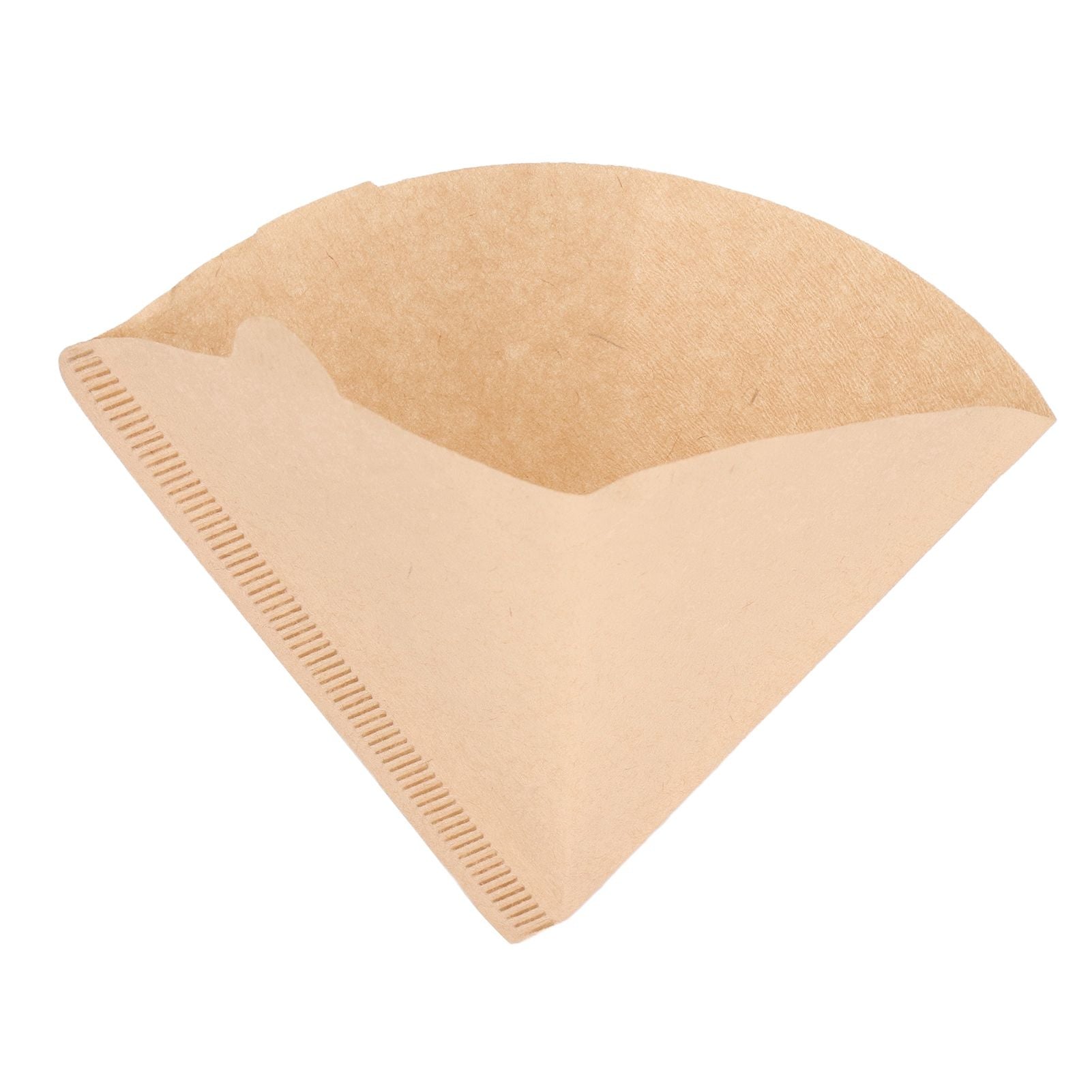 100PCS Coffee Filter Paper Cone Shaped Disposable Coffee Strainer Paper Natural Filter Paper AccessoryV40 10.5x10x2.3 cm / 4.1x3.9x0.9 In