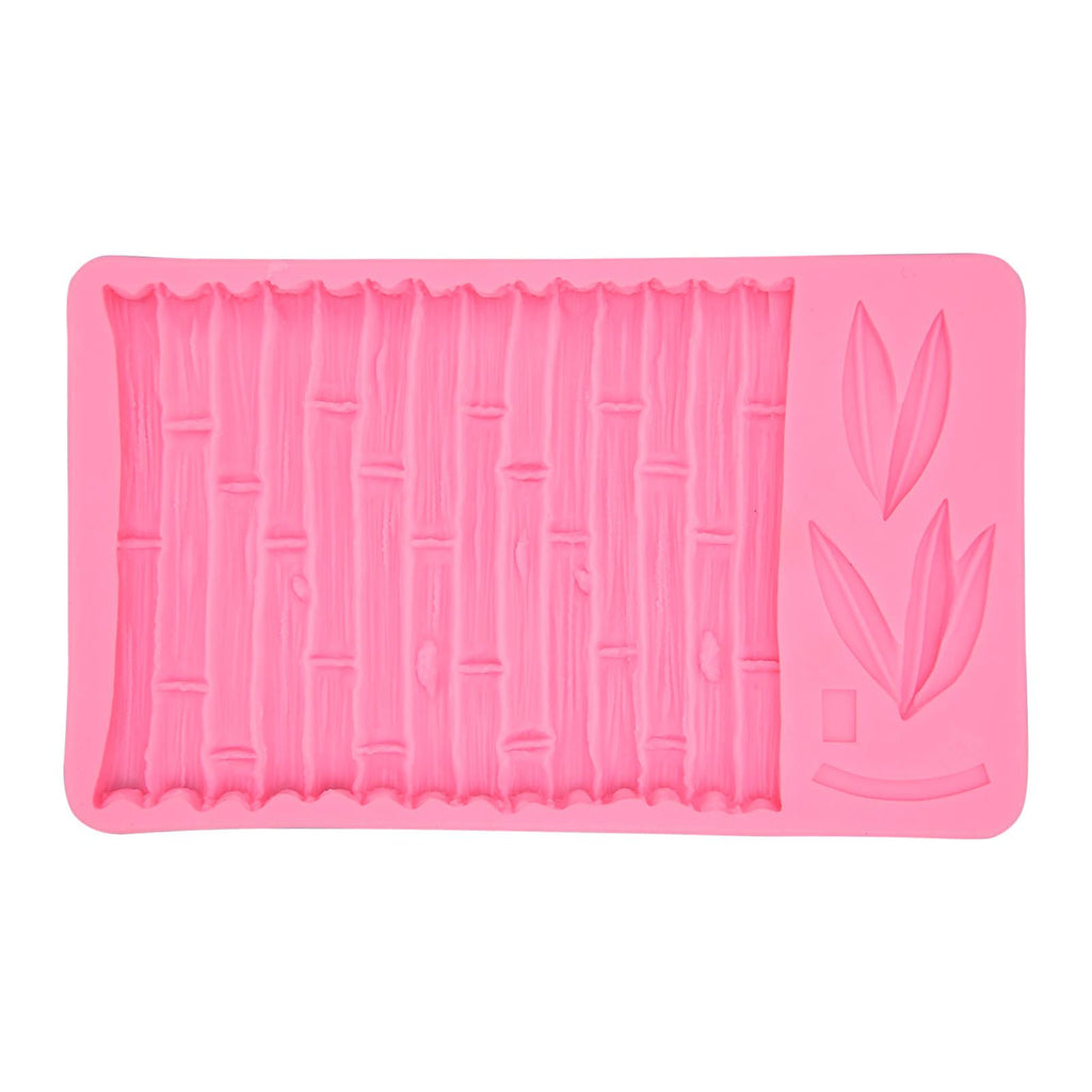 Chinese Style Bamboo Leaf Silicone Mold Bamboo Pattern Baking Mould for DIY Cake Fondant Chocolate