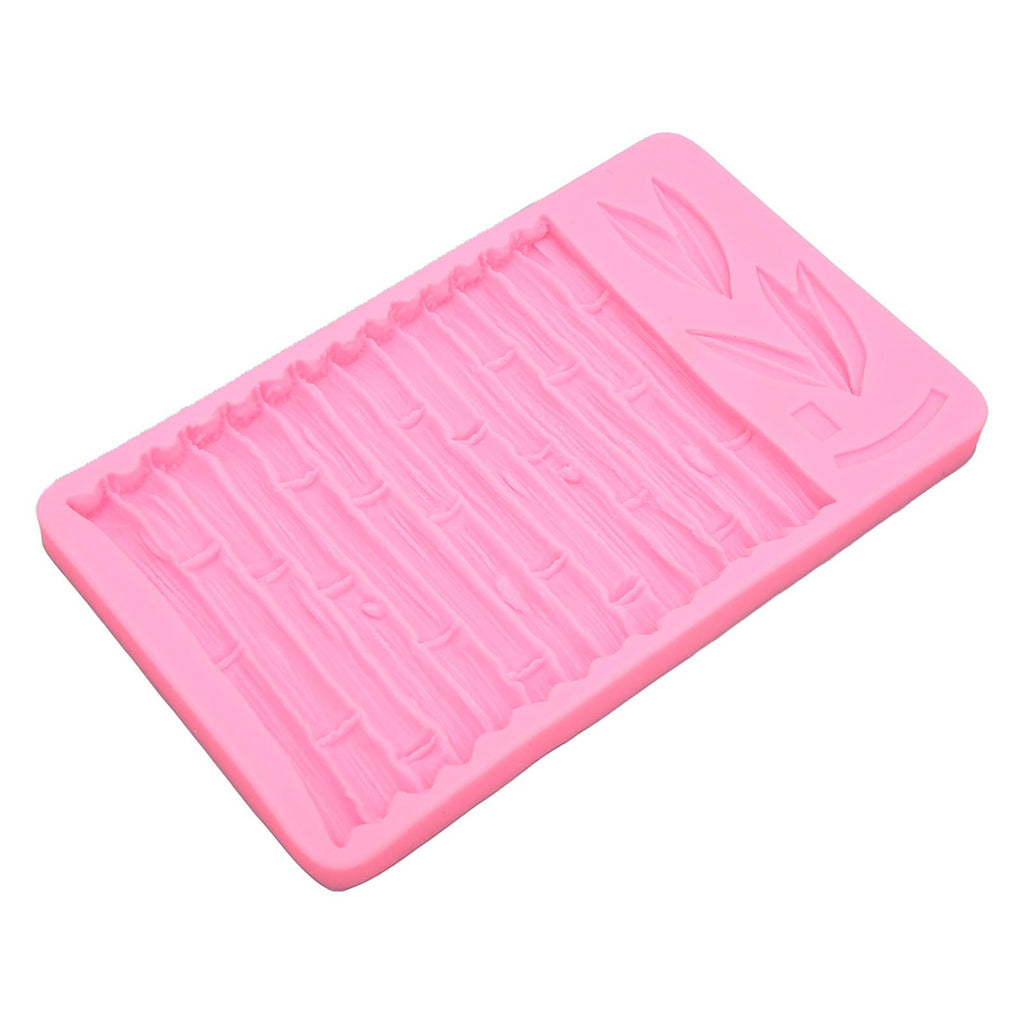 Chinese Style Bamboo Leaf Silicone Mold Bamboo Pattern Baking Mould for DIY Cake Fondant Chocolate