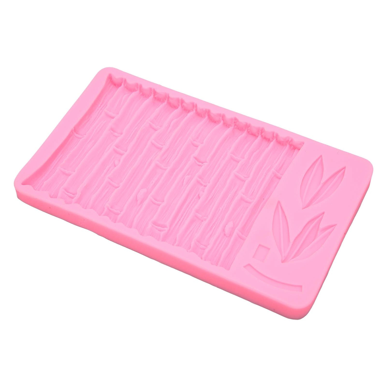 Chinese Style Bamboo Leaf Silicone Mold Bamboo Pattern Baking Mould for DIY Cake Fondant Chocolate