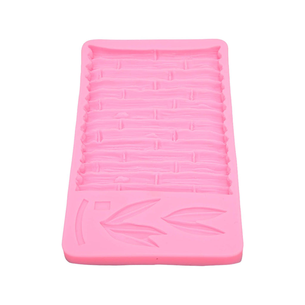 Chinese Style Bamboo Leaf Silicone Mold Bamboo Pattern Baking Mould for DIY Cake Fondant Chocolate