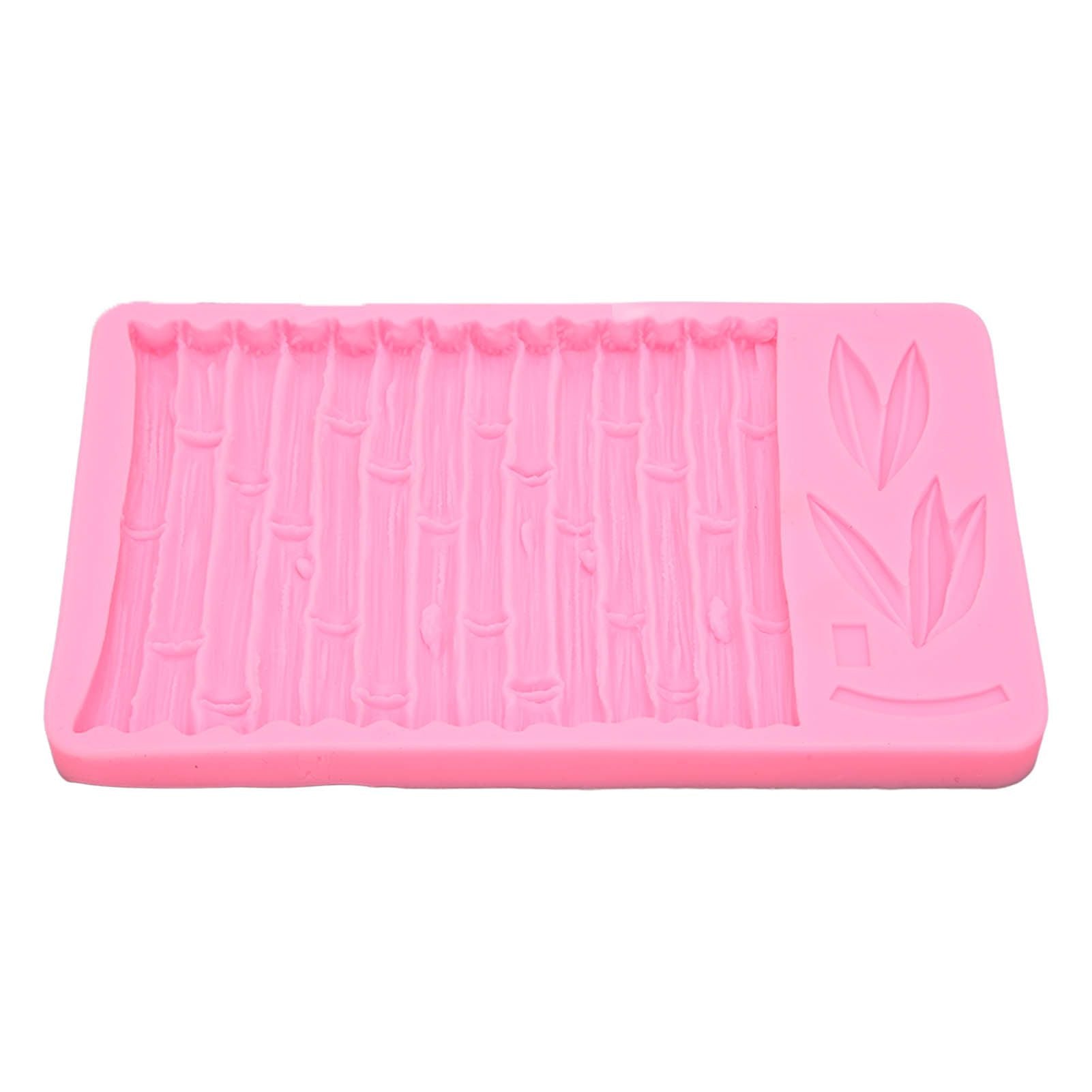 Chinese Style Bamboo Leaf Silicone Mold Bamboo Pattern Baking Mould for DIY Cake Fondant Chocolate