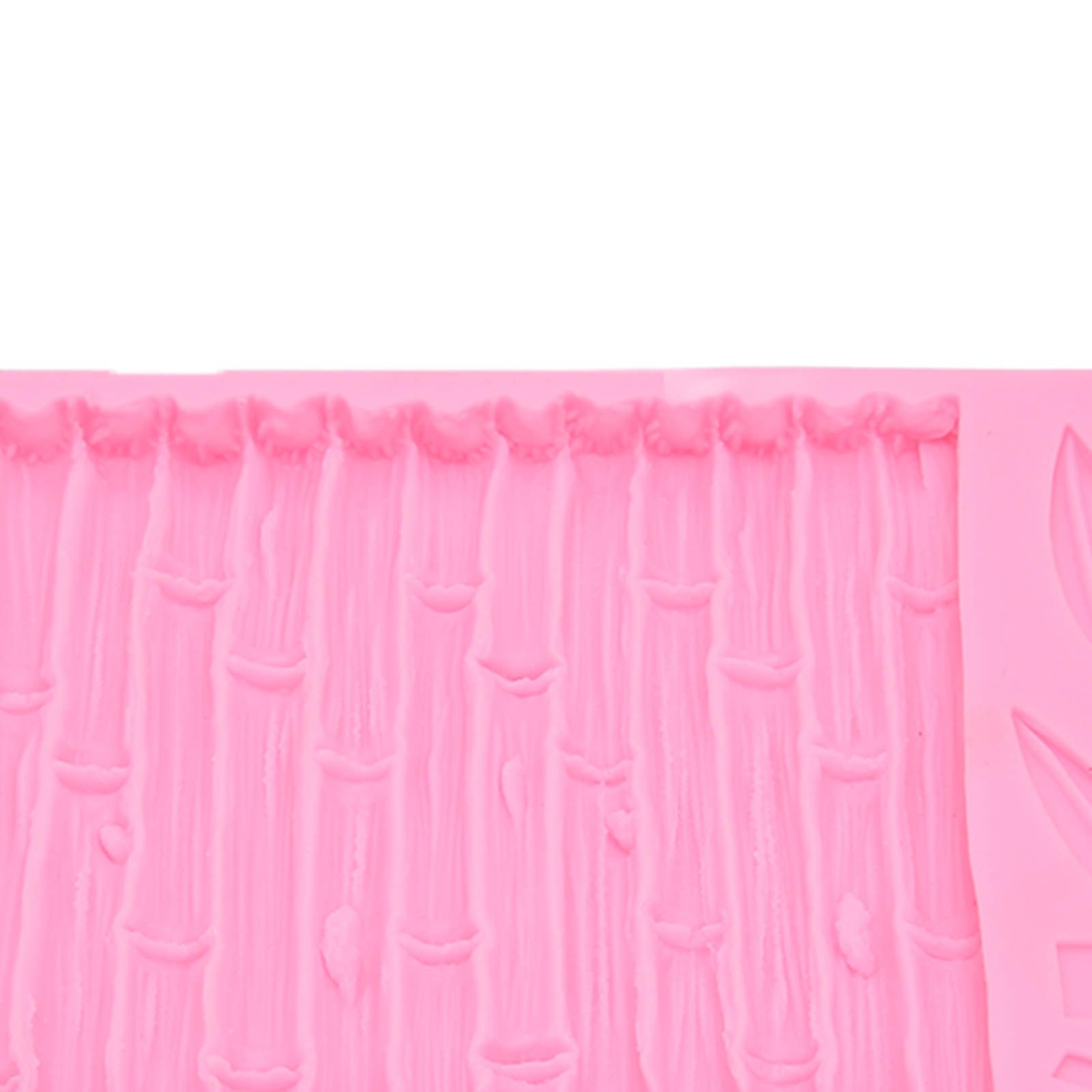 Chinese Style Bamboo Leaf Silicone Mold Bamboo Pattern Baking Mould for DIY Cake Fondant Chocolate