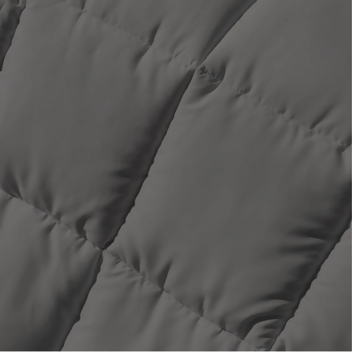 Bamboo Blend Quilt — All-Season Grey, Queen