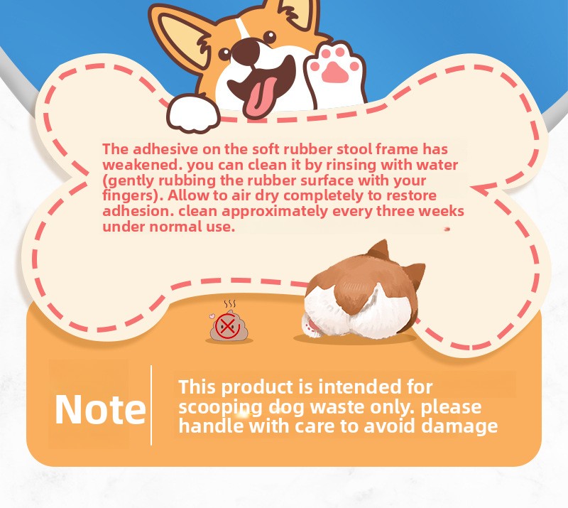 Portable Telescopic Dog Poop Scooper Large Size No Touch Waste Collector with Extendable Handle for Medium to Large Dogs over 15kg