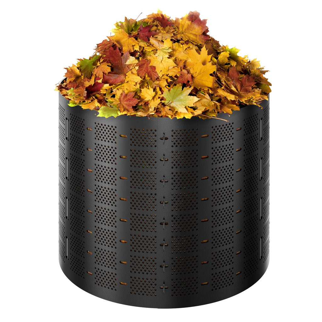 Compost Bin 1000 L, Outdoor Expandable Composter, Easy to Setup & Large Capacity Composting Bin, Fast Creation of Fertile Soil