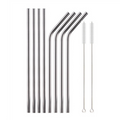 Reusable Stainless Steel Drinking Straws (Set)