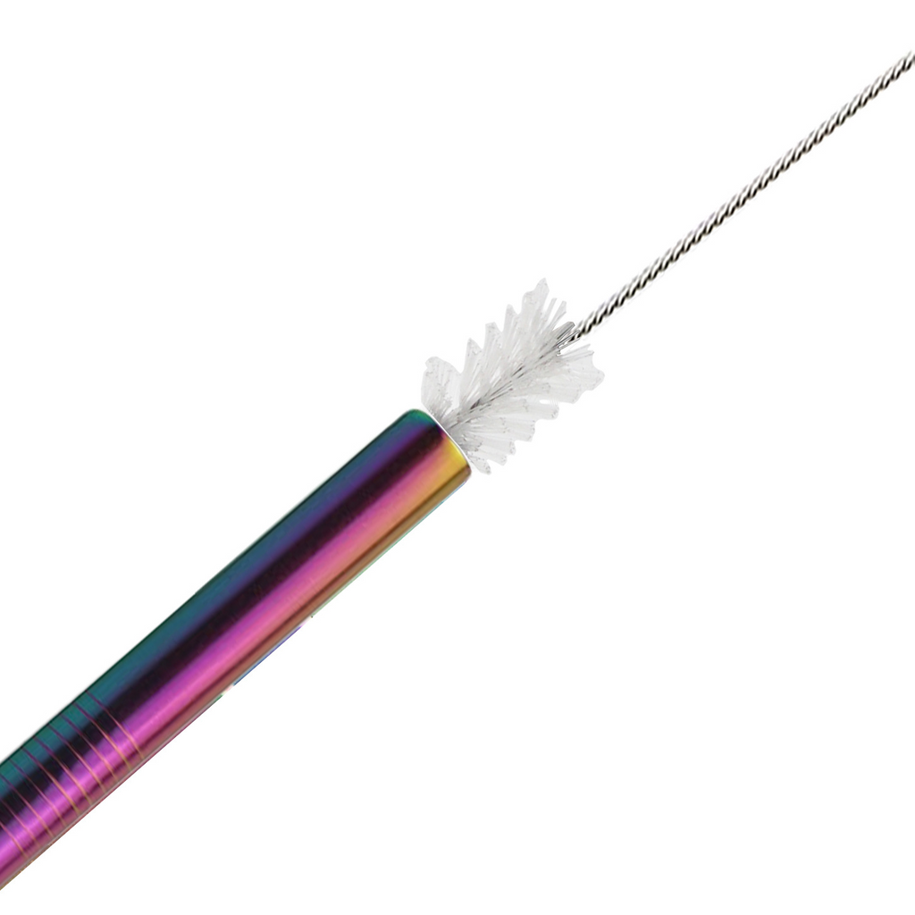 Reusable Stainless Steel Drinking Straws (Set)